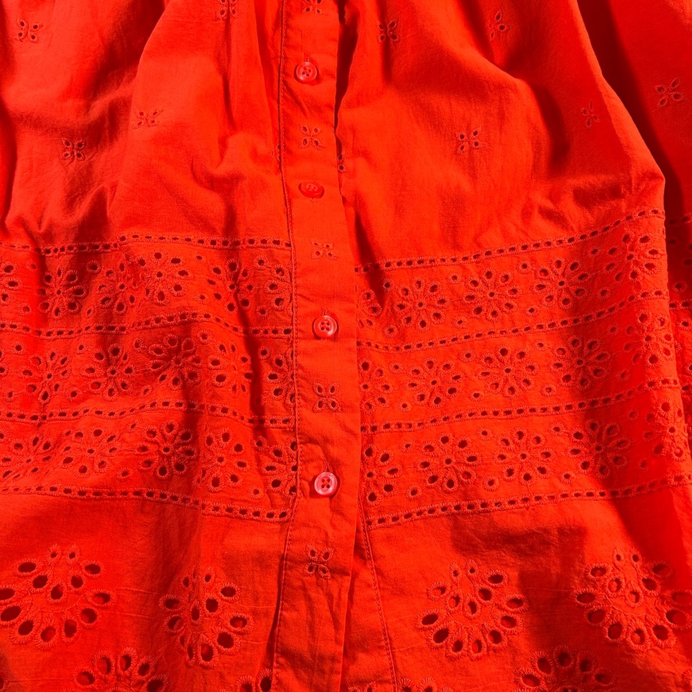 Kate Spade Vibrant Orange Midi Dress - Picture 5 of 11